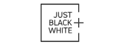 JUST BLACK + WHITE 